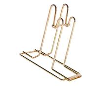 STOBOK Metal Raffle Ticket Dispenser with Stable Wear-Resistant Base Single & Double Roll Ticket Holder for Lottery Office and Event Use Compact and Practical