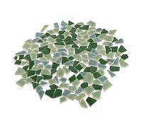 STOBOK Mosaic Tiles 7Oz Ceramic Craft Pieces Irregular Shape for DIY Art Projects Home Garden Decoration Bathroom Mosaic Tiles Arts and Crafts