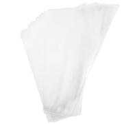 STOBOK Multiple Bags 40X12X0.04In Clear Flower Bags for Florists Bouquet Floral Arrangement Cellophane Sleeves Packing Materials for Wedding Decor and Bouquet Transport
