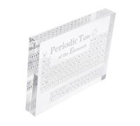 STOBOK Periodic Table of Elements Decoration for Desktop Chemistry Science Classroom Learning Supplies Element Ornaments