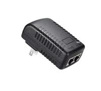 STOBOK POE Injector Adapter, 48V 0.5A Power Over Ethernet Supply with UK Plug - POE Adapter for IP Phone, Wireless Access Points, Security Cameras (Supports 12V, 24V, 48V Devices)