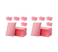 STOBOK Poly Bubble Mailers 120 Pcs Bubble Bag Business Poly Mailers Packaging for Small Business Black Envelopes Purple Envelopes Bags Seal