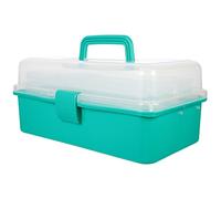 STOBOK Portable Tool Box Tool Case 3 Level Fold Out Organizer Repair Tool Storage Container General Tool Box Hardware Case Craft Storage Toolbox for Tools