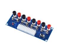 STOBOK Power Output Terminal Module for Embedded Electronics Projects, Blue Pcb Power Supply Board with Four Voltage Groups, Stable High Performance, Fine Craftsmanship for Computer