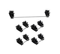 STOBOK Satellite Mechanical Keyboard Stabilizer Abs Material 6.25u 2u High Performance Stable Characteristics Compatible with 60% 87% 104% Black Backspace Key