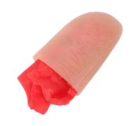 STOBOK Silk Scarf Props with Fake Thumb Tips for Disappearing and Appearing Tricks Realistic Finger Covers for Stage and Party Performance