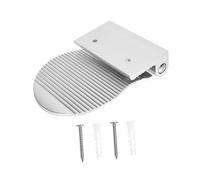 STOBOK Stainless Steel Shower Foot Rest for Shaving Legs Non-Slip Bathroom Pedal Easy Install Footrest for Hotel Showers Sturdy Metal Foot Rest Board