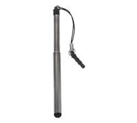 STOBOK Stylus Pens for Touch Screens Lightweight Telescopic Touch Screen Stylus Pen Compatible with Tablets and Phones, Silver Plastic and Metal Material for Home Use and Office