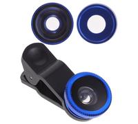 STOBOK Super Wide Angle Macro Fisheye Lens Stylish Blue High Definition Easy to Clean