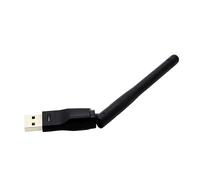 STOBOK USB Wifi Adapter Dongle with USB Wifi Antenna, Compatible with Windows and Open-source Systems, High-speed Wireless Internet Adapter for Home and Office Networking, Black