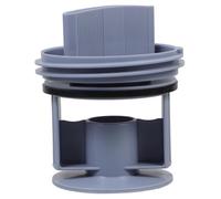 STOBOK Washing Machine Drain Pump Filter and Drain Plug Cover for Automatic Drum Washers, Washer Drainage Pump Replacement Part Lint Trap Mesh Suitable for Home Laundry