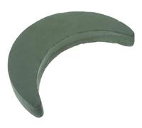 STOBOK Wet Dry Floral Arrangement Foam Blocks for Weddings Moon Shape Floral Mud 10-Piece Set for Fresh and Artificial Flower Arranging and Car Flower Inserts