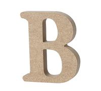 STOBOK Wooden Alphabet Letters Decor Unfinished Pine Wall Letters for Home Office Wedding and Party Decorations for Crafts and Literacy Education b