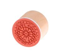 STOBOK Wooden Stamp Seals for Boys and Stamps Lace Design Party Favor