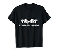 Stock Car Racing chequered flag T-Shirt