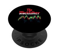 Stock Father Trader Stock Market Forex Crypto PopSockets Adhesive PopGrip