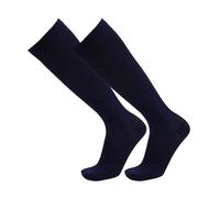 Stock Freezer For Men & Women Graduated Knee High Compression Stockings Calf Leg & Foot plus Size Tights (Navy, XXL)