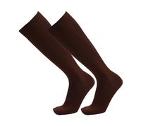 Stock Freezer For Men & Women Graduated Knee High Compression Stockings Calf Leg & Foot plus Size Tights (Coffee, L)