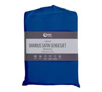 Stock Group Luna Sleep - Bamboo satin bed set royal blue
