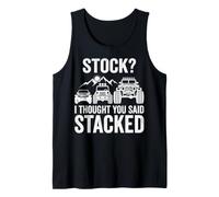 Stock? I Thought You Said Stacked Off-Road Mountain Art Tank Top