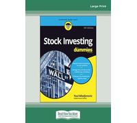Stock Investing For Dummies, 5th Edition: [Large Print 16 pt]