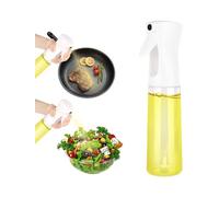 Stock Leader-Oil Spray, Glass Oil Can With Spray, Oil And Vinegar Spray, Cooking Oil Dispenser, Anti-Drip Glass Vinegar, Oil Spray Container (White)