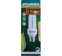 Stock Lot 10 Bulb SYLVANIA Energy Saving E27 11W/52W Warm 3 Tubes