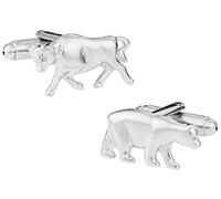 Stock Market Bull Bear Cuff links
