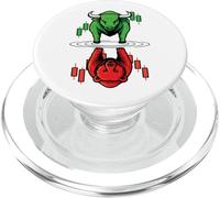 Stock Market Bull Bear Reflection Day Trader Investor PopSockets PopGrip for MagSafe