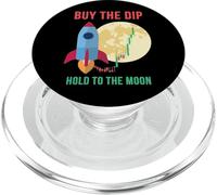 Stock Market Buy The Dip Hold To The Moon Options Trade Bull PopSockets PopGrip for MagSafe