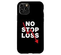 Stock Market Crash No Stop Loss Trading Bearish Daytrading Case for iPhone 11 Pro