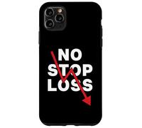 Stock Market Crash No Stop Loss Trading Bearish Daytrading Case for iPhone 11 Pro Max