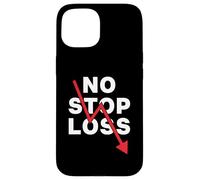 Stock Market Crash No Stop Loss Trading Bearish Daytrading Case for iPhone 15