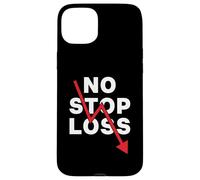 Stock Market Crash No Stop Loss Trading Bearish Daytrading Case for iPhone 15 Plus
