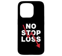 Stock Market Crash No Stop Loss Trading Bearish Daytrading Case for iPhone 15 Pro