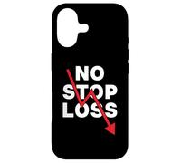 Stock Market Crash No Stop Loss Trading Bearish Daytrading Case for iPhone 17