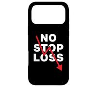 Stock Market Crash No Stop Loss Trading Bearish Daytrading Case for iPhone 17 Pro Max