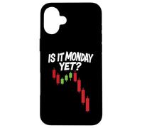 Stock Market Crash Trading Bear Is It Monday Options Crypto Case for iPhone 16 Plus