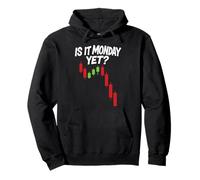 Stock Market Crash Trading Bear Is It Monday Options Crypto Pullover Hoodie