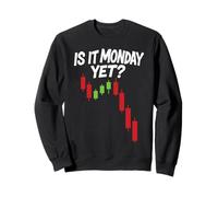 Stock Market Crash Trading Bear Is It Monday Options Crypto Sweatshirt