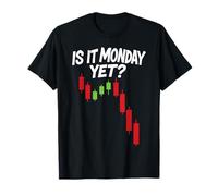 Stock Market Crash Trading Bear is It Monday Options Crypto T-Shirt