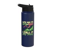 Stock Market Day Trading - Funny Day Trader Stainless Steel Insulated Water Bottle
