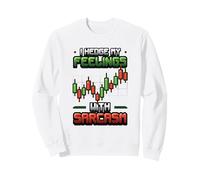 Stock Market Humor Investing Hedge With Sarcasm Trading Sweatshirt