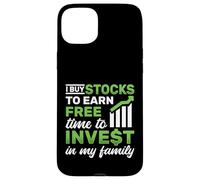 Stock Market Investor Financial Freedom Case for iPhone 15 Plus