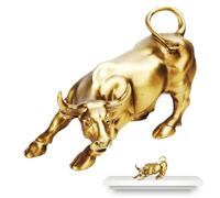 Stock Market Statue of Ornament Bull Art Resin | Employee Laddhe Lure La House Shop
