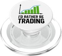 Stock Market Trading I Would Love Stocks Trading PopSockets PopGrip for MagSafe