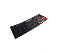 Stock Market Trading Mouse Pad with Chart Patterns Cheat Sheet, Large Non-Slip Rubber Gaming Mat 800x300mm, for Day, Black(Styles3)
