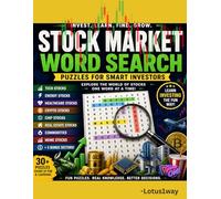 Stock Market Word Search Puzzle Book: Invest. Learn. Find. Grow