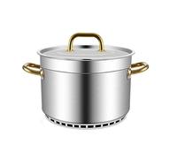 Stock Pot - Soup Pot With Glass Lid, Large Stock Pot With Lid, Thickened Household Multifunctional Soup Pot, For Home/Restaurant, Induction Cooker Gas General Purpose(30L)