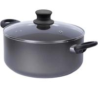 Stock Pot with Lid 8L / 28cm Large Non Stick Cooking Pot Saucepan Soup Pot - Heat Resistant Handles Cookware Casserole